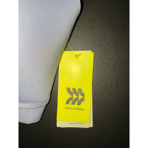 All In Motion Women's High Support Sculpt Front-Zip Up Workout Sports Bra - Picture 7 of 7